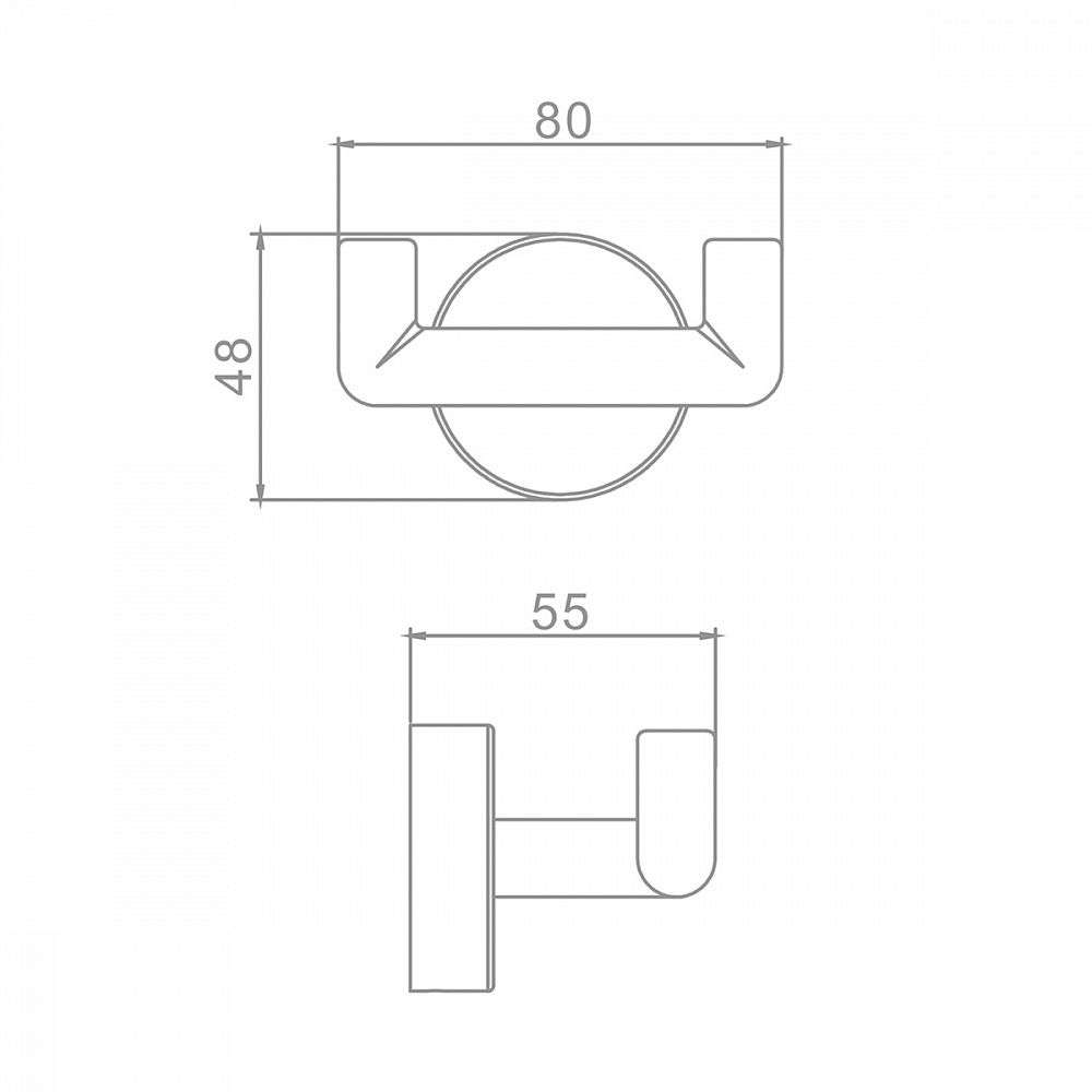 Приобрести raglo крючок для полотенец двойной, медь r320.052.33