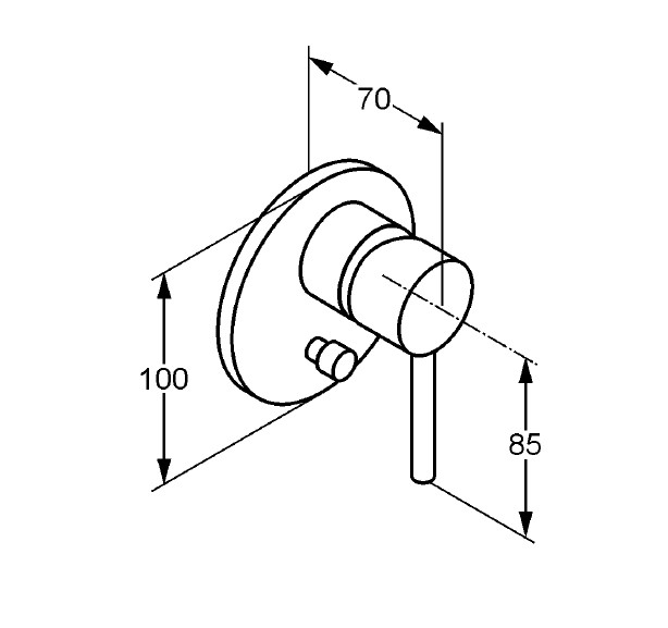 Приобрести kludi bozz встраиваемый смеситель для ванны и душа, черный матовый, арт. 387163976