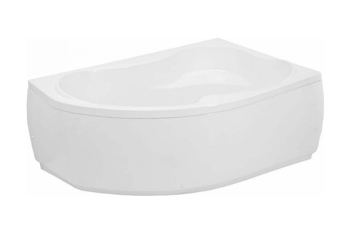 Приобрести aquanet акриловая ванна capri 170x110 см, белая, правая