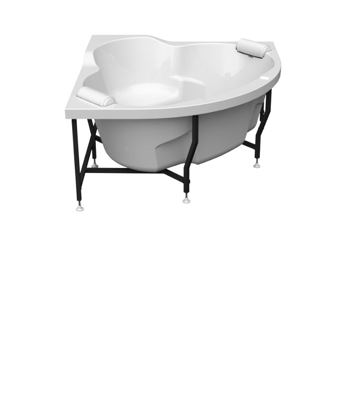 Приобрести радомир акриловая ванна сорренто 130x130 см ( комплект каркас, слив)