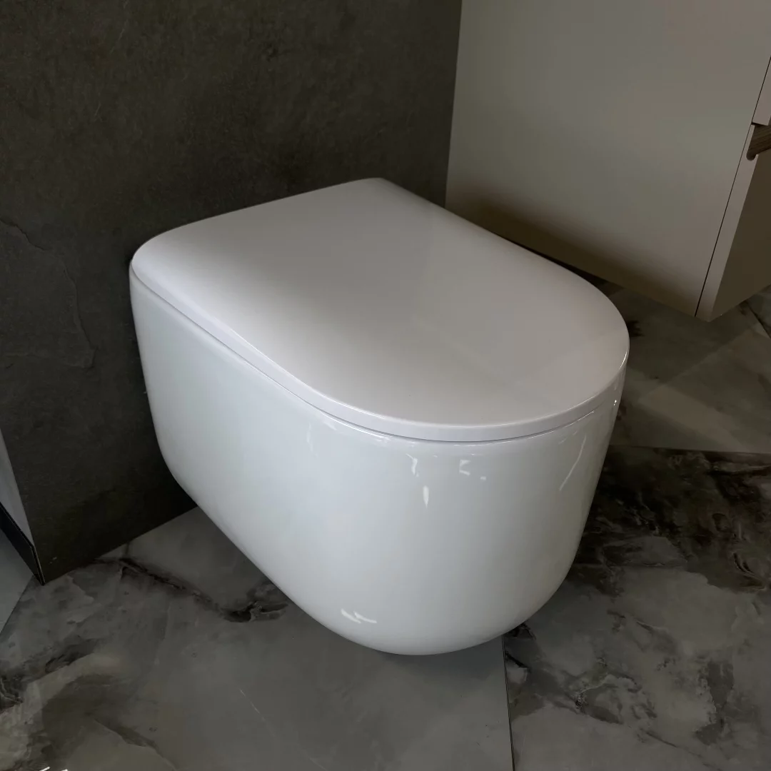 Приобрести boheme подвесной унитаз flow, белый 969-set-w