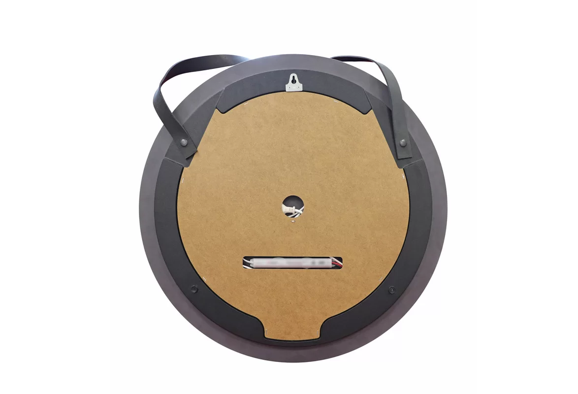 Приобрести continent зеркало с подсветкой best 65х65 см, черное