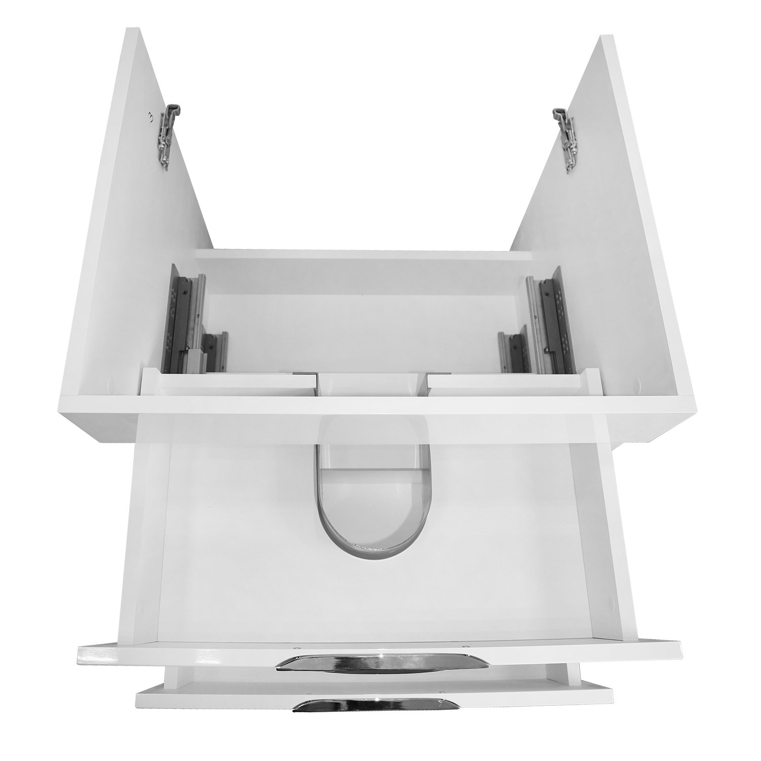 Приобрести loranto тумба подвесная с раковиной стиль- 60/2 "соло" 60х58см, с доводчиками, белая (cs00070539)