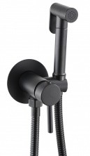 Savol Смеситель с гигиеническим душем, черный матовый S-FXQ003H