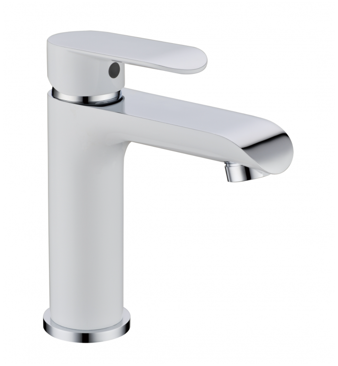 Приобрести grocenberg смеситель для раковины, белый\хром gb2010wc