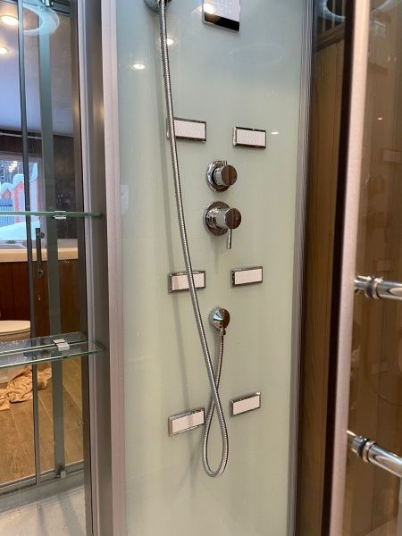 Приобрести frank душевая кабина f503-1, прямоугольная, пристенная