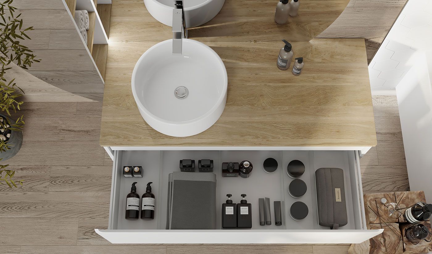 Приобрести jorno тумба подвесная solis 120 см со столешницей, белая