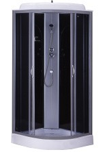 Loranto Душевая кабина CS-6611 G, 100х100х215, поддон 13 см