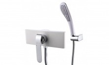 LEMARK Смеситель для душа Melange, белый\хром LM4903CW