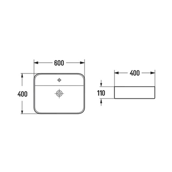 Приобрести comforty раковина 78574-60 60х42 см, белый