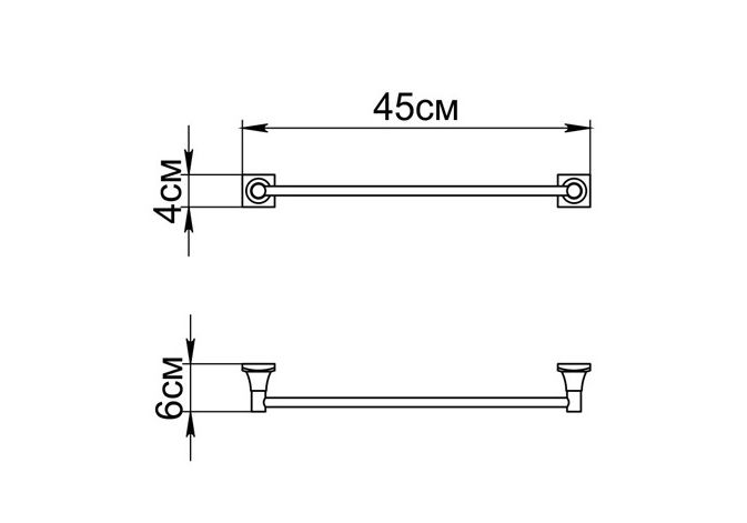 Приобрести gr-2001 ocean полотенцедержатель трубчатый