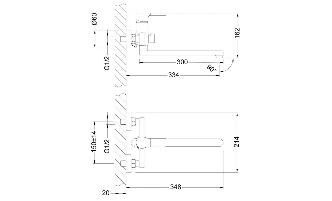 Приобрести lemark смеситель для ванны aura, хром\голубой lm0651c
