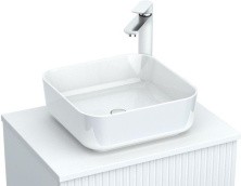 Aquanet Столешница Джейн 60 см, белый матовый