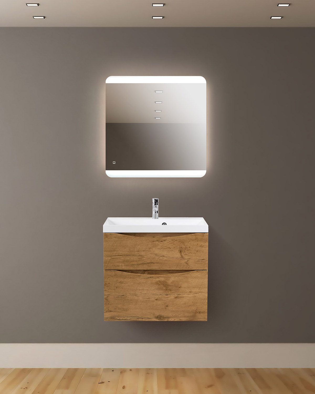 Приобрести belbagno зеркало 70х70 см spc-cez-700-700-led-tch