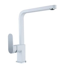 Смеситель для кухни ViEiR Camomilla 305 мм, белый\хром V283521F