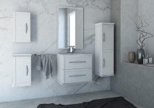 Cezares Тумба подвесная с раковиной TIFFANY 60 см Bianco opaco, белая матовая 54945