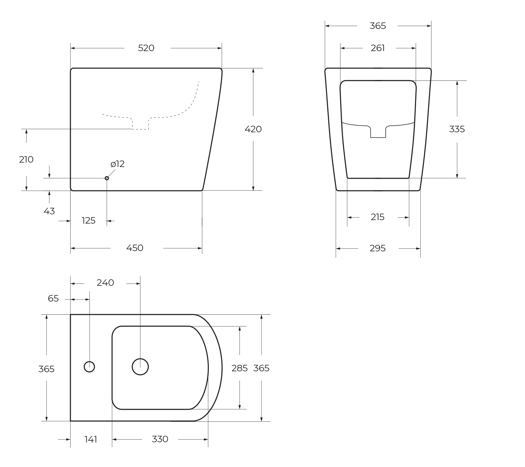 Приобрести belbagno биде напольное albano, белое bb120b