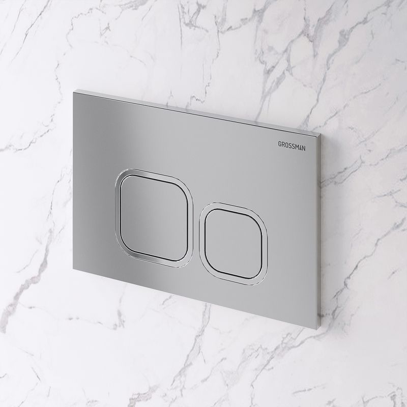 Приобрести grossman клавиша смыва cosmo, матовый хром 700.k31.02.110.110