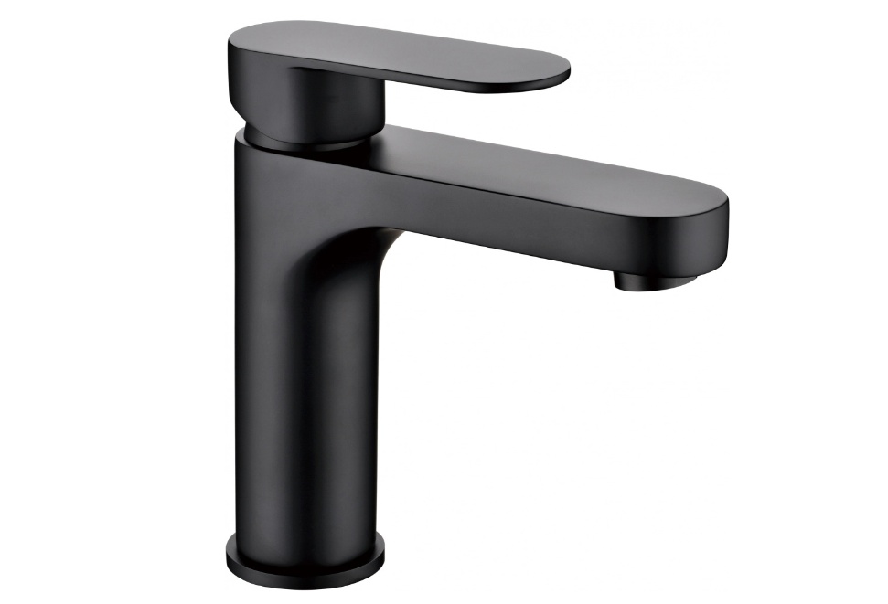 Приобрести grocenberg смеситель для раковины, черный матовый gb1011bl