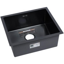 Gerhans Кухонная мойка 50х43 см, под столешницу, графит