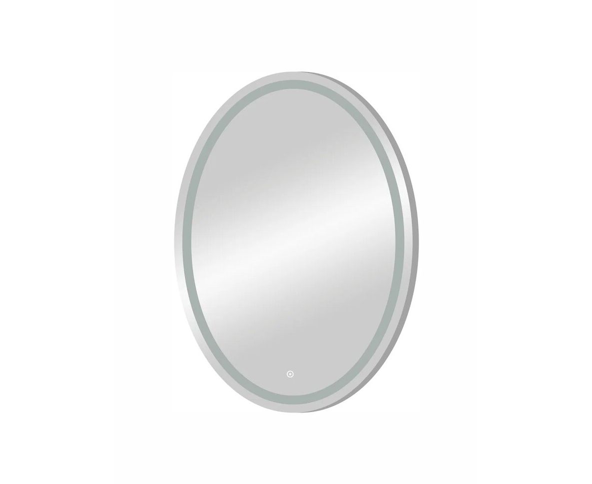 Приобрести continent зеркало с подсветкой verso 57х77 см, сенсорный включатель, белое