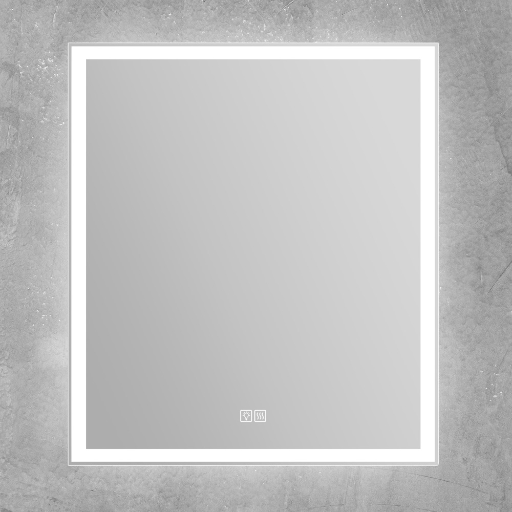 Приобрести belbagno зеркало 70х80 см spc-grt-700-800-led-tch-warm