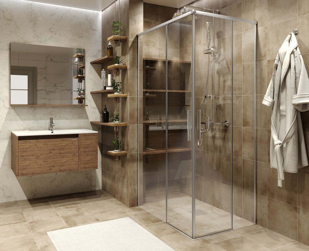 Приобрести grossman душевое ограждение fly 90х70 см, хром прозрачное gr-7090fl