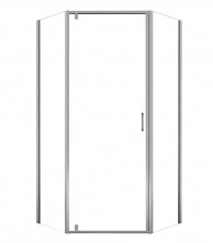 Душевое ограждение Azario DALLAS 90х90 см, хром, прозрачное стекло AZ-112P 90*90