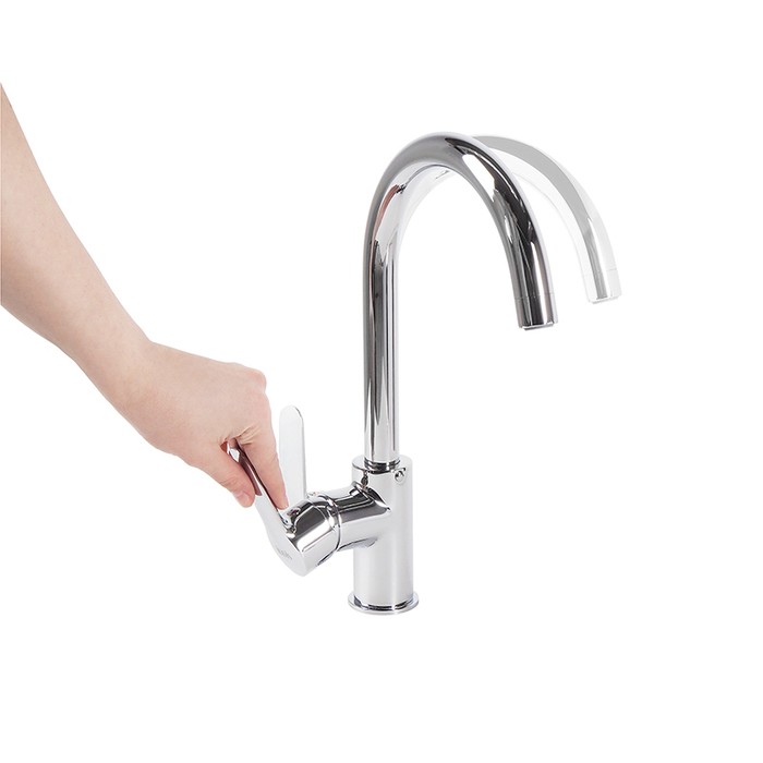 Приобрести iddis смеситель для кухни cuba 337,5 мм, хром cubsbj0i05