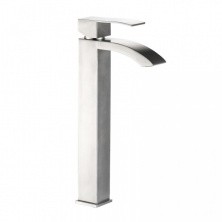 HAIBA Смеситель для раковины 322мм, высокий, нержавеющая сталь HB-11815