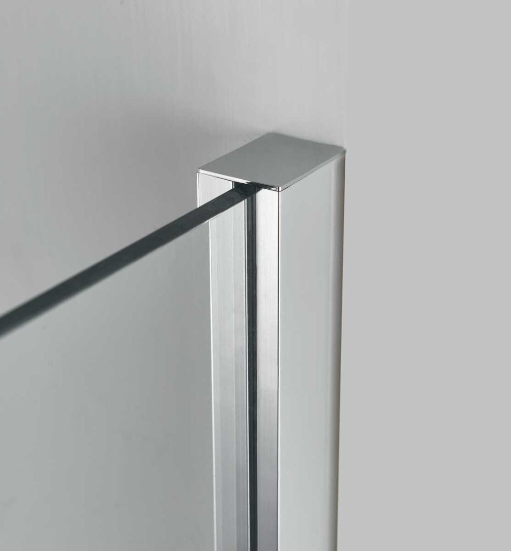 Приобрести vincea душевое ограждение alpha 90х140 см, прозрачное, хром vsr-3al9014cl