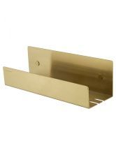 Полка для ванной WONZON & WOGHAND, Брашированное золото (WW-6131-BG)