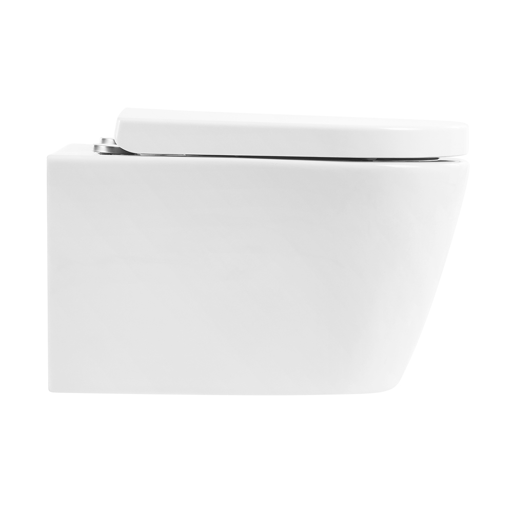 Приобрести belbagno унитаз безободковый подвесной marino с сиденьем дюропласт, микролифт, белый bb105chr/bb865sc