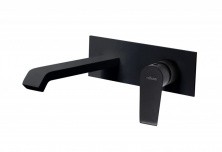 CEZARES Смеситель для раковины NAUTIC, скрытый монтаж, черный матовый NAUTIC-BLI-NOP