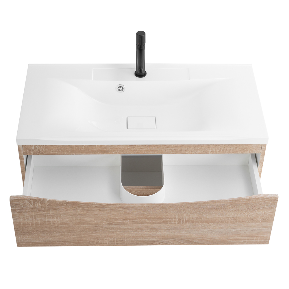 Приобрести belbagno тумба с раковиной marino 80 см, подвесная rovere bianco, белая раковина