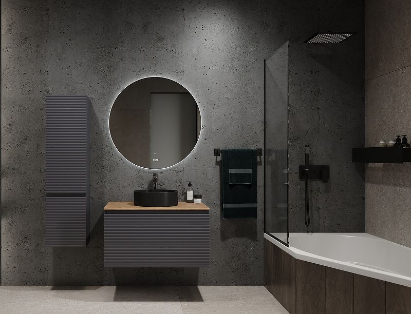 Приобрести jorno пенал подвесной cossety 33 см, антрацит