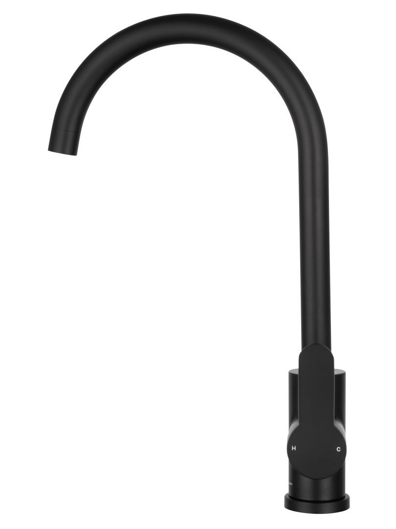 Приобрести смеситель для кухни wonzon & woghand, черный матовый (ww-ae4554-mb)