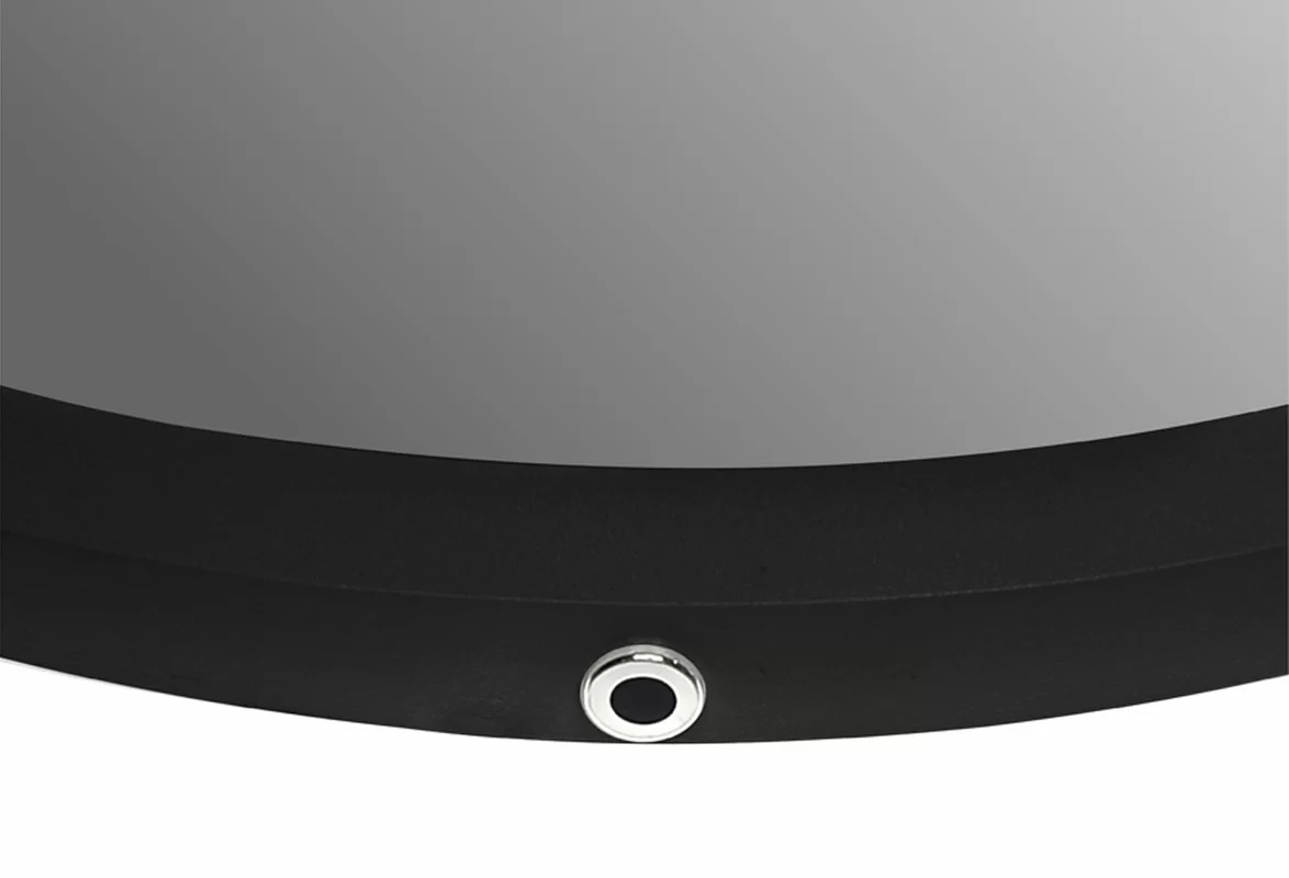 Приобрести continent зеркало с подсветкой infinity black 60х60 см, черный