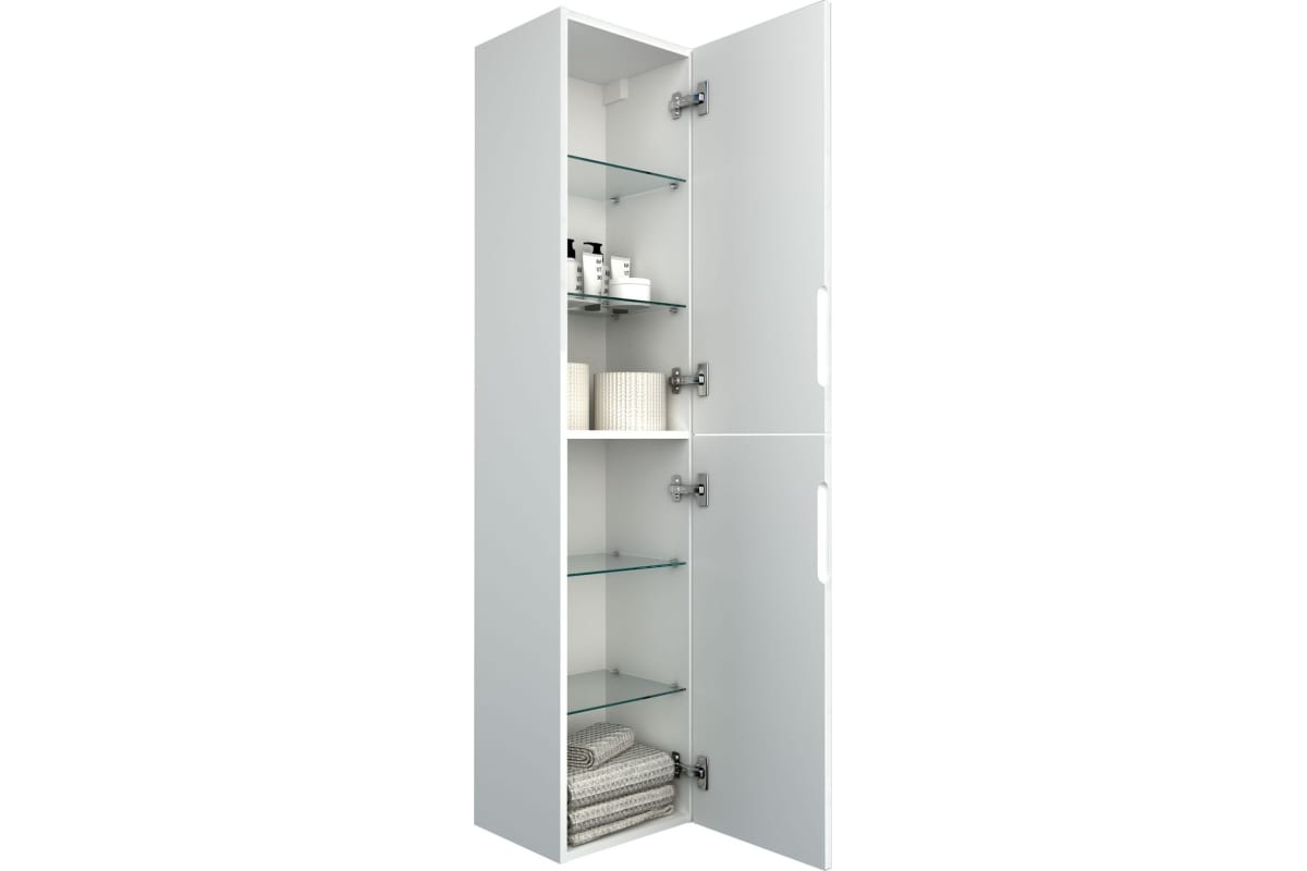 Приобрести aquanet пенал джейн 35 см, белый матовый