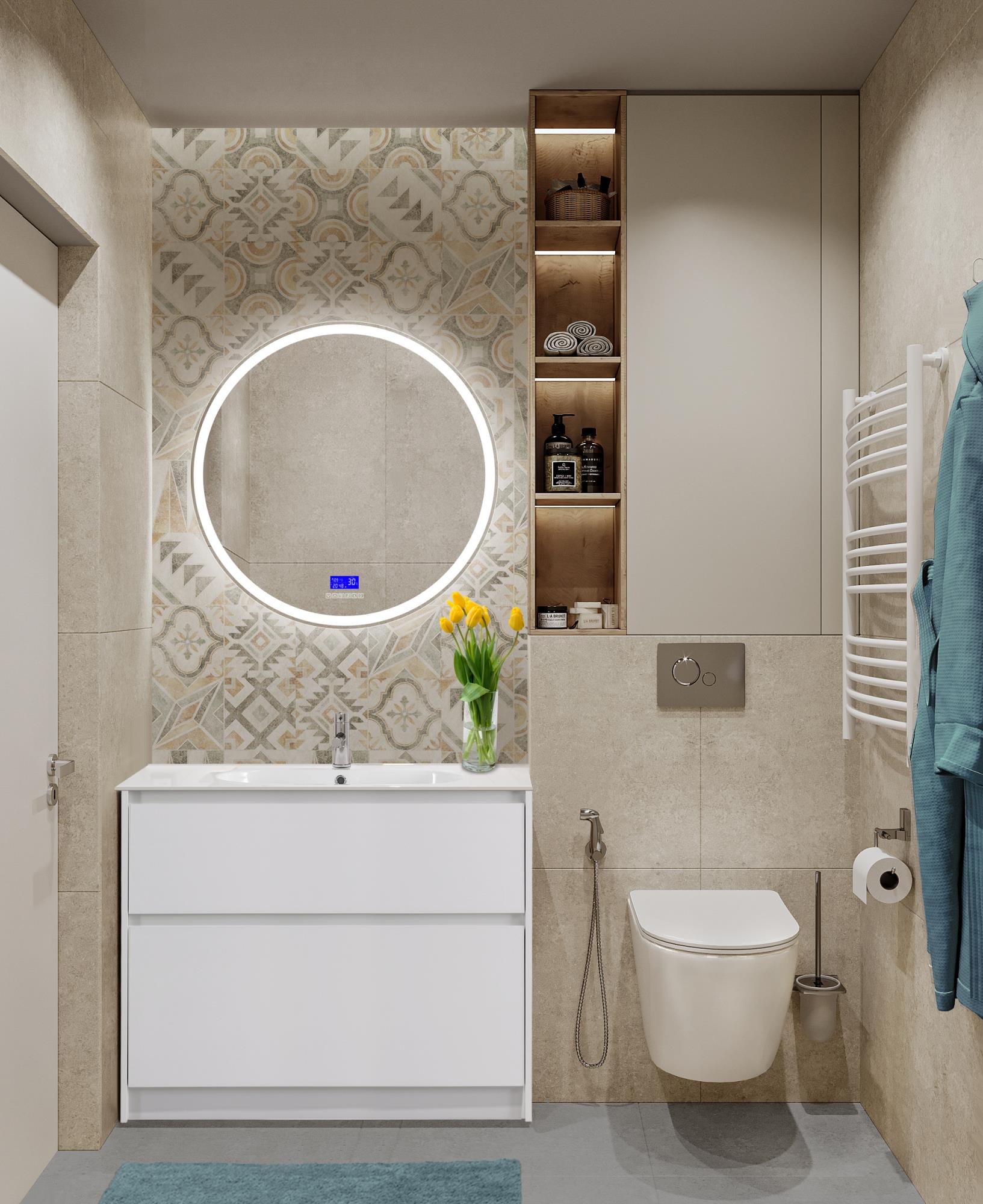 Приобрести belbagno тумба с раковиной kraft 100 см bianco opaco, раковина белая lov-1000-lvb