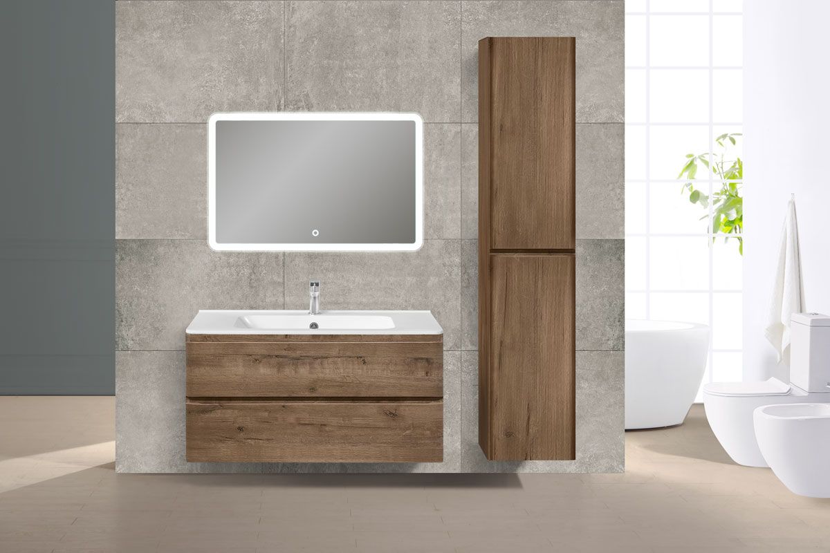 Приобрести vincea тумба подвесная vico 100 см, дуб винтаж vmc-2v100vo;vcb-2vp100w