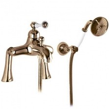 CEZARES Смеситель на борт ванны MARGOT, 2 отверстия, бронза MARGOT-PBVM-02-Bi
