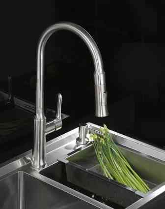 Приобрести belbagno смеситель для кухни nova, сатин bb-lam38-in