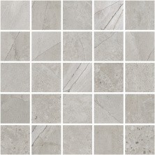 Мозаика Kerranova Marble Trend 307x307 мм, LR, Limestone , серая