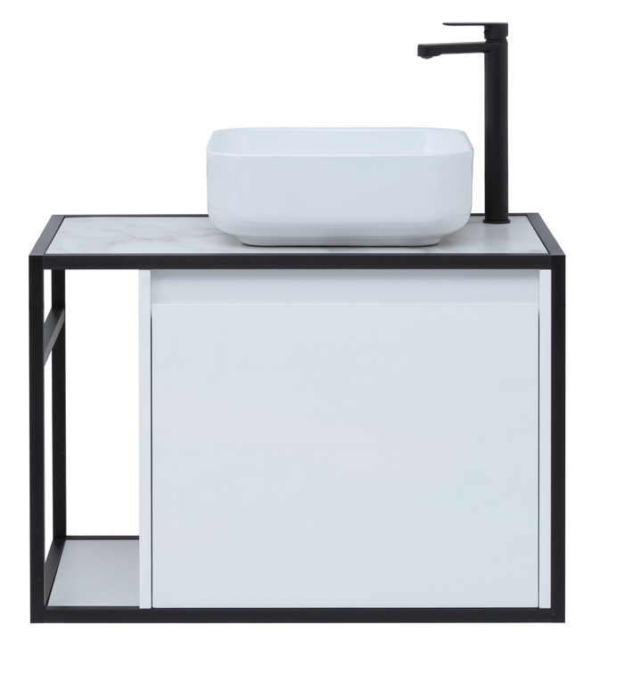 Приобрести aquanet тумба со столешницей nova lite loft 75 см,r белая