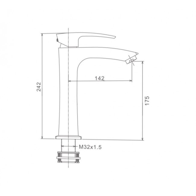 Приобрести gappo смеситель для раковины g1007-72, высокий, белый\хром 18133