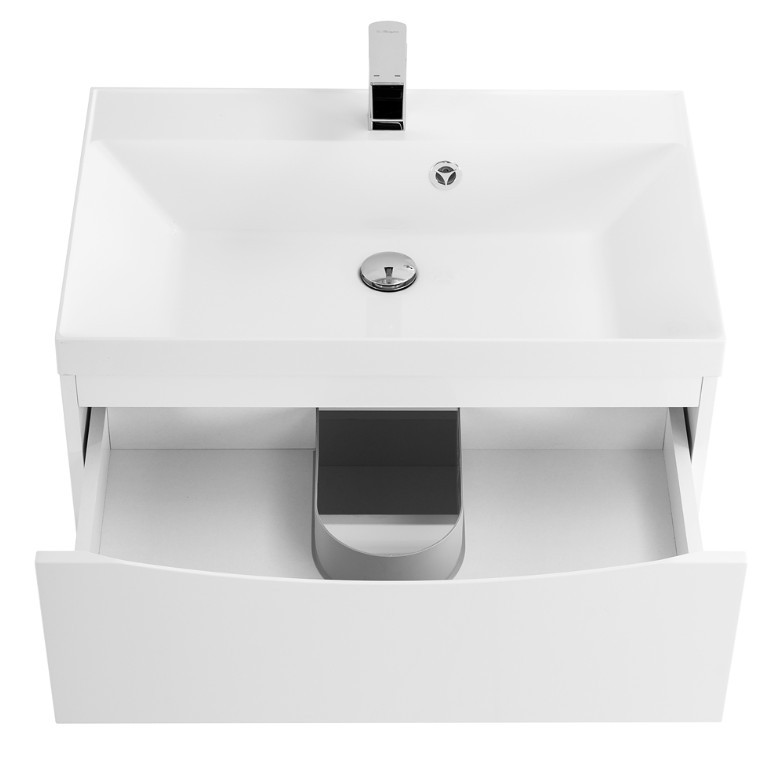 Приобрести тумба подвесная с раковиной belbagno marino-600-2c-so-bo-p 60 см, bianco opaco