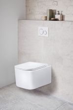 Vincea Унитаз подвесной Ultra, ультратонкое сиденье, микролифт, белый VT1-32