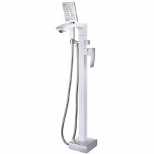 Gappo Смеситель для ванны G3007-8 напольный. белый/хром 92037