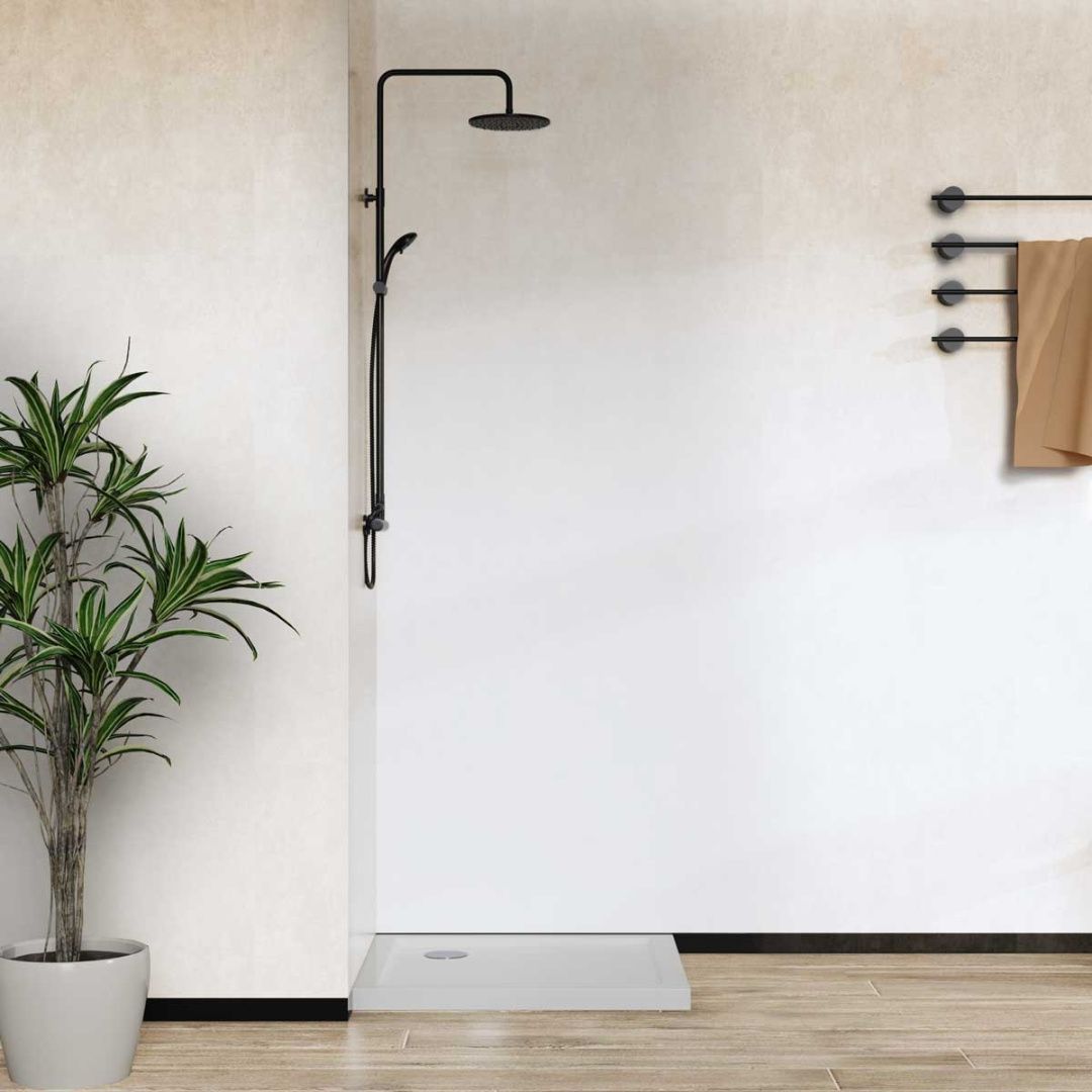 Приобрести vincea душевой поддон 90х90 см, квадратный, белый vst-5as-9090